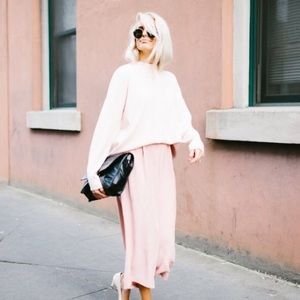 ANTHRO The Essential Culotte Gaucho Soft Pink, 10